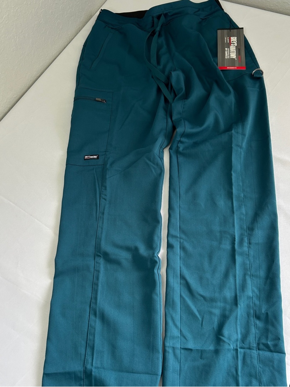 Grey’s Anatomy by Barco Scrub Pants Women’s Size XS Teal Stretch Medical NWT
